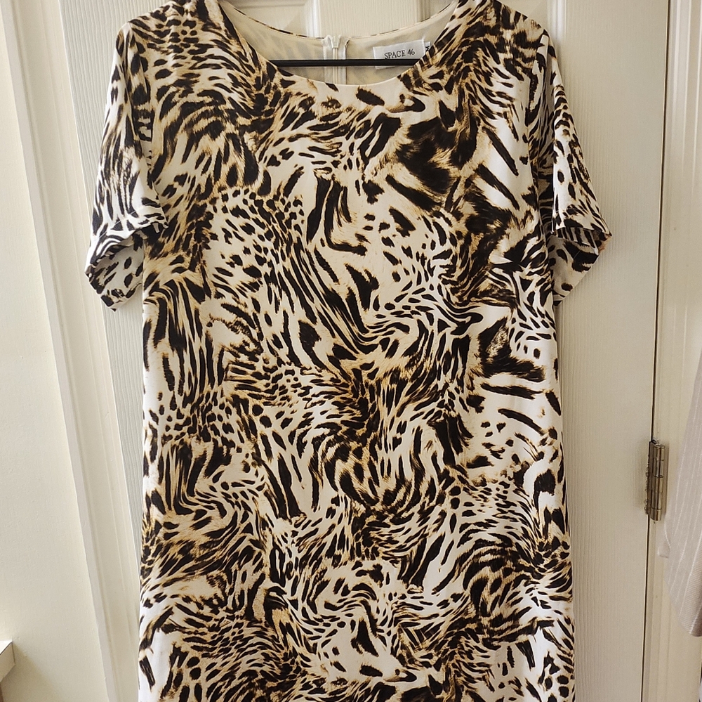 Space 46 Animal Print Dress